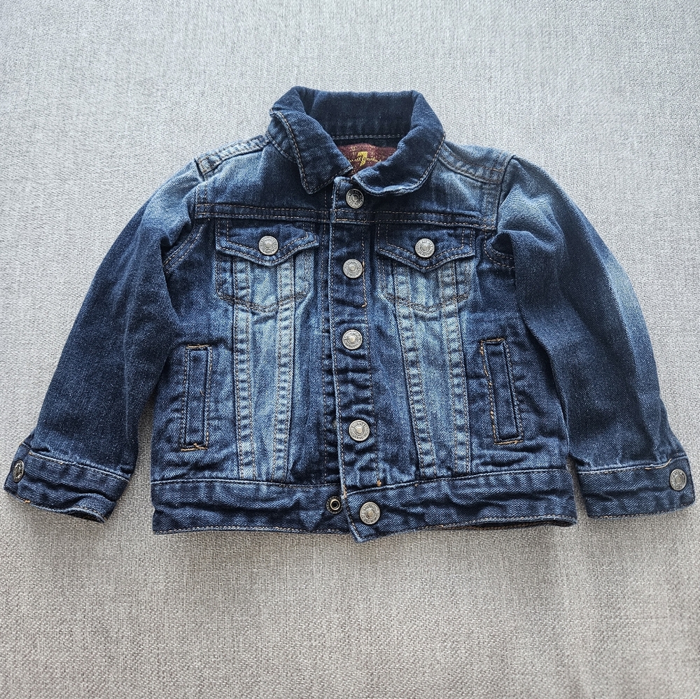 7 for All Mankind Toddler Jean Jacket Size 2T